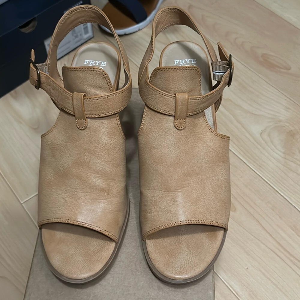 Frye and Co heels.  New. No tags.